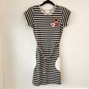 Hanna Andersson x Disney Minnie Mouse Striped Dress Casual Youth Girls 12 (150cm